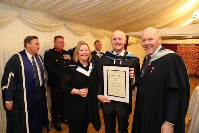 2022 fellows gowning 01 Andy Byford 700