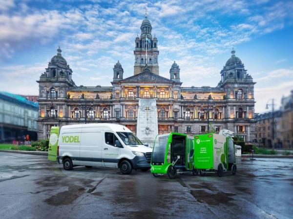 Delivery Mates Announces Strategic Partnership with Yodel to Transform Glasgow Deliveries with cargo bikes