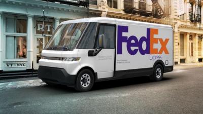 FedEx first to take 600 cubic feet GM BrightDrop on the road